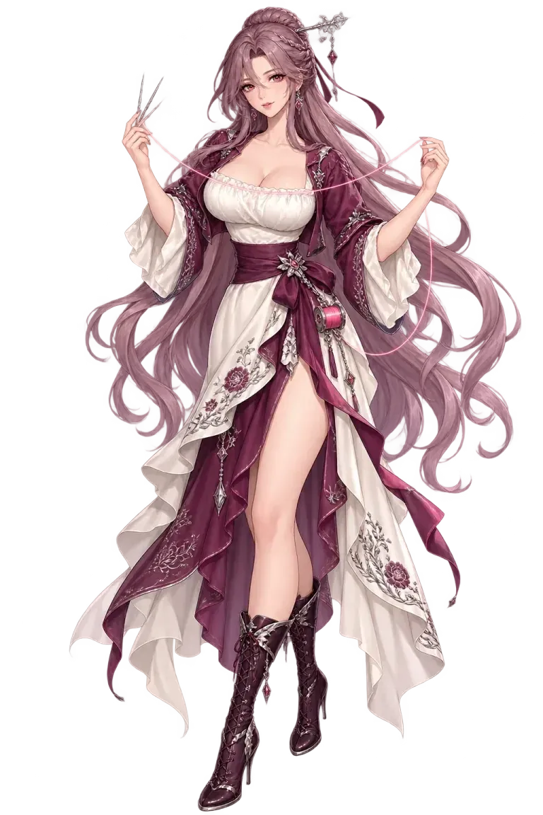 Evelisse, original Classic character illustration