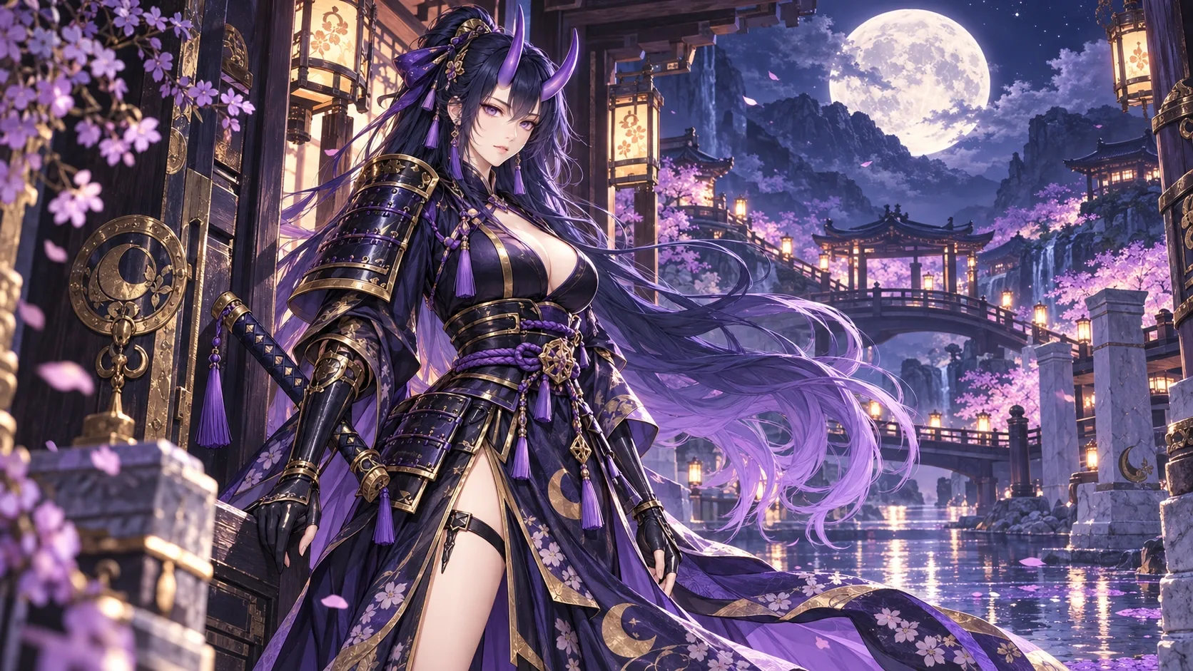 Tsukiko — Moon Gate, promotional illustration